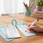 Reusable Math Practice Flash Cards