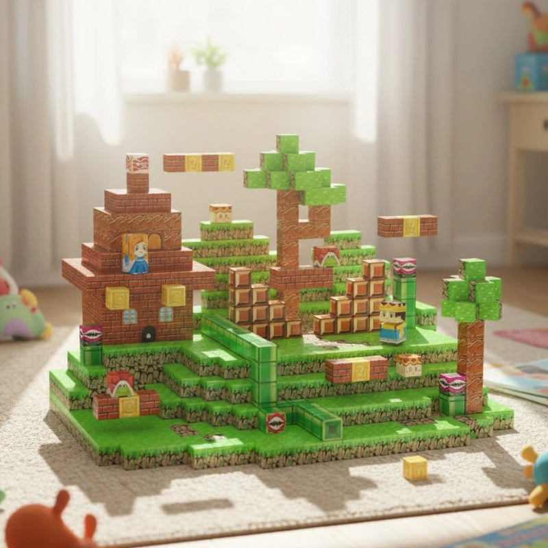 Magnetic Blocks Adventure Set