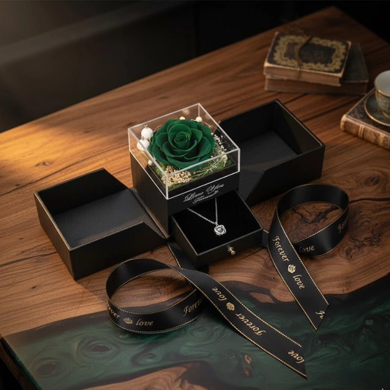 Forever Love Rose Necklace