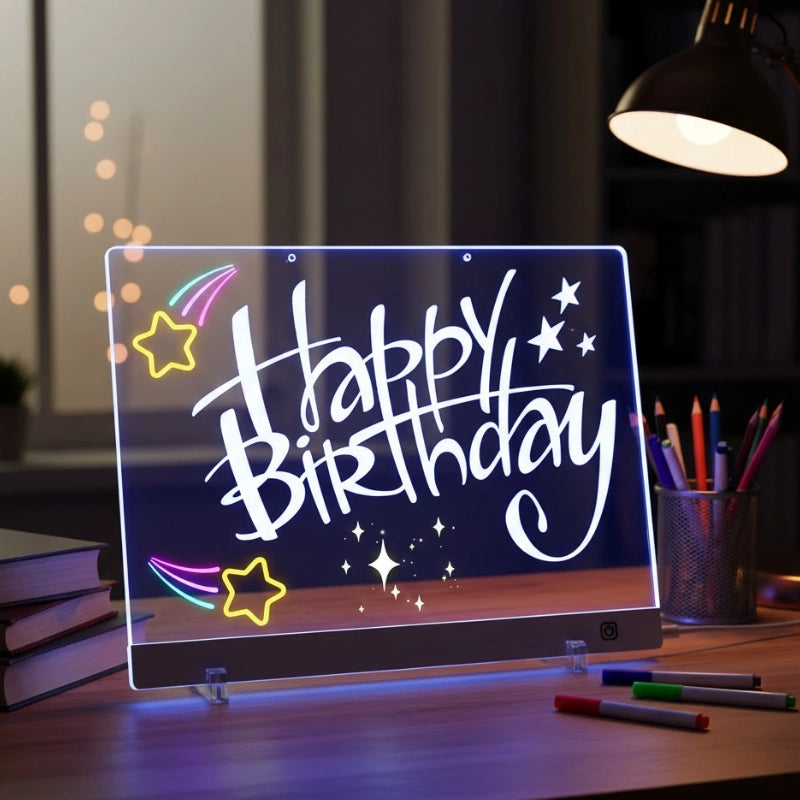 Colorful Light Drawing Board