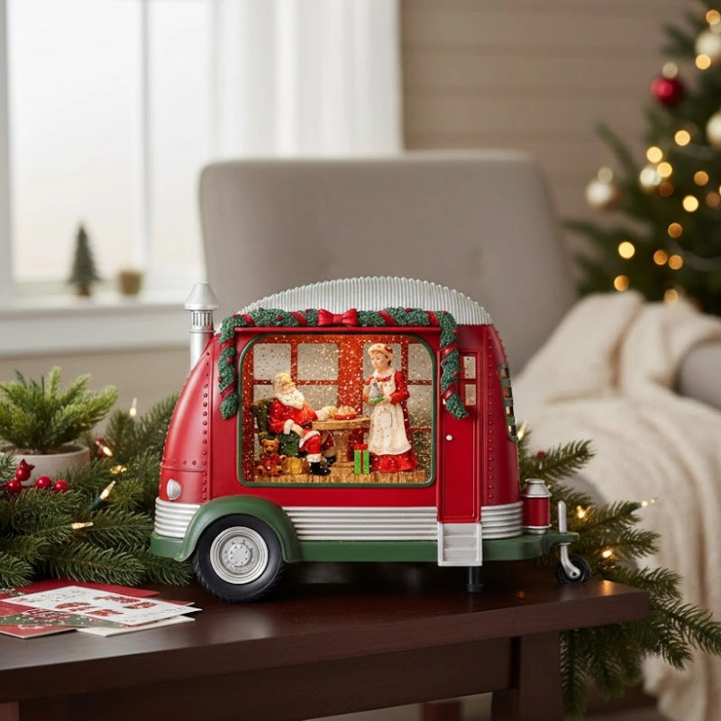 Musical RV Snow Globe
