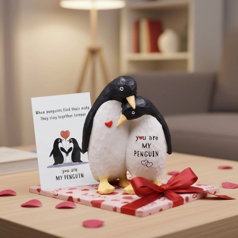 Penguin Love Keepsake Figurine
