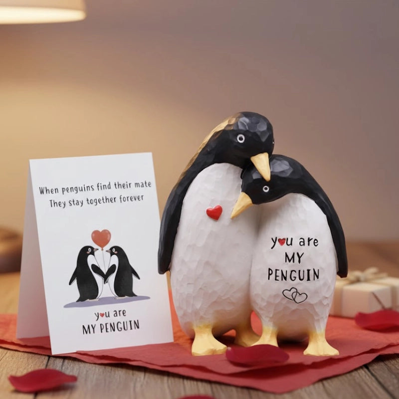 Penguin Love Keepsake Figurine