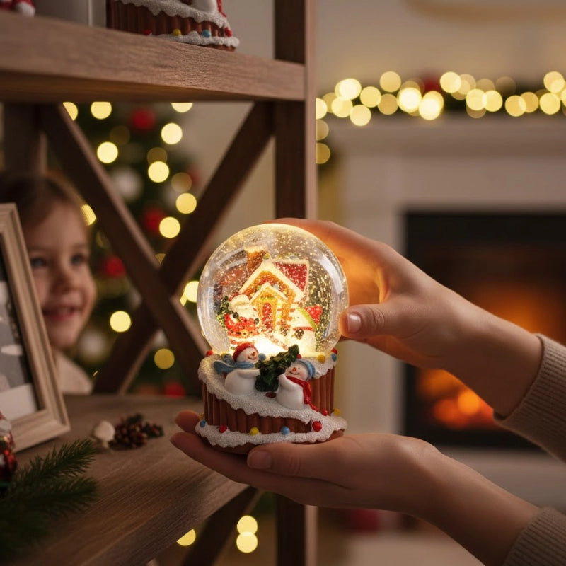 Holiday Musical Snow Globe