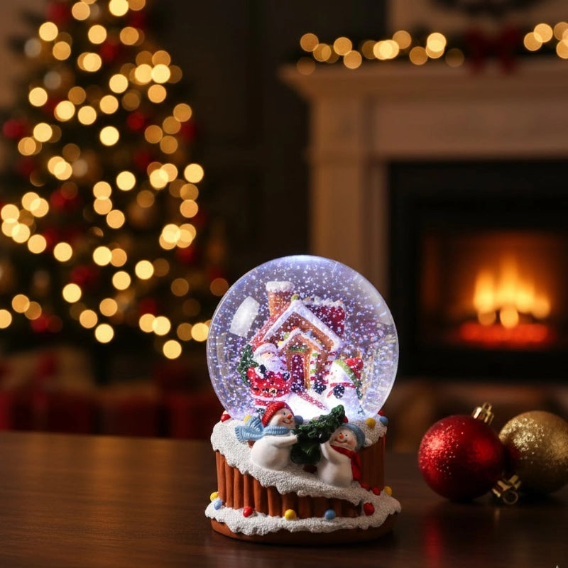 Holiday Musical Snow Globe