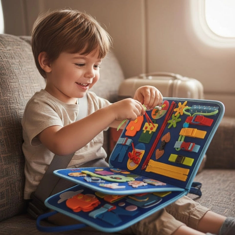Montessori Busy Learning Board
