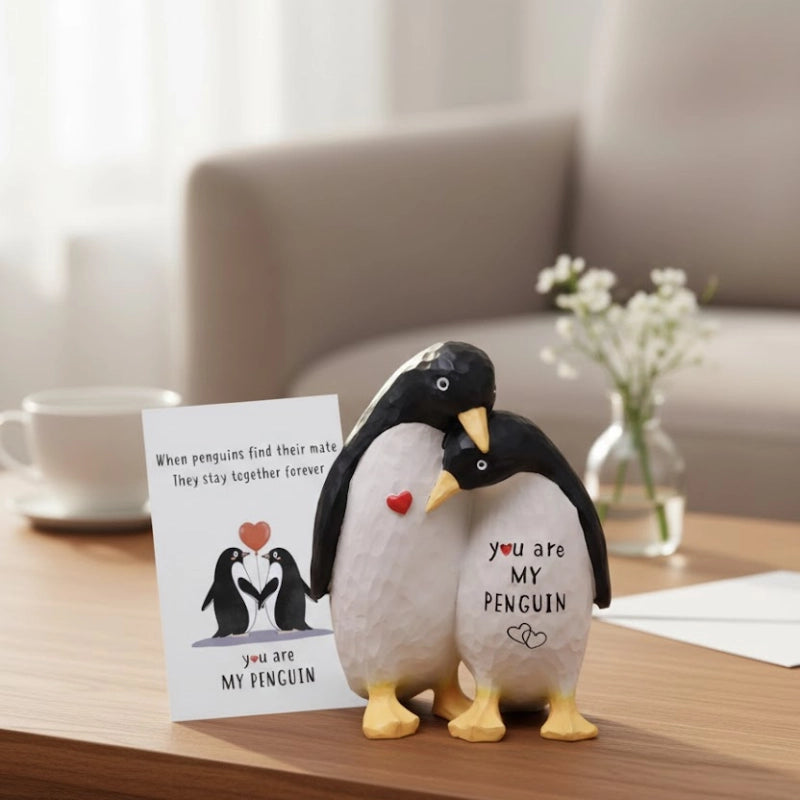 Penguin Love Keepsake Figurine
