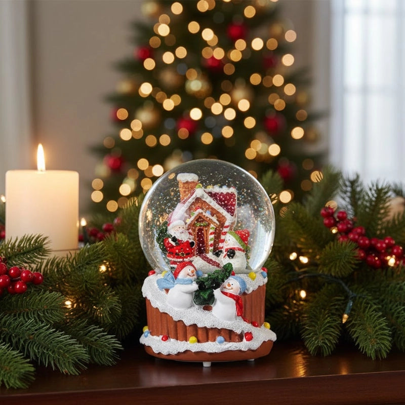 Holiday Musical Snow Globe