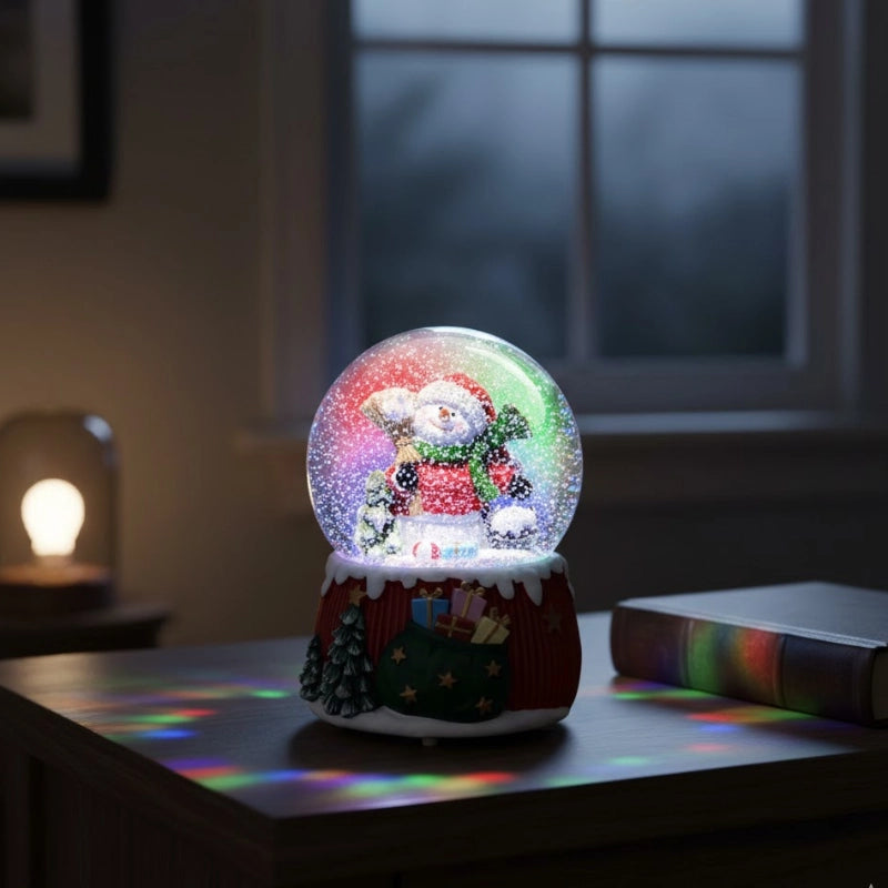Holiday Musical Snow Globe