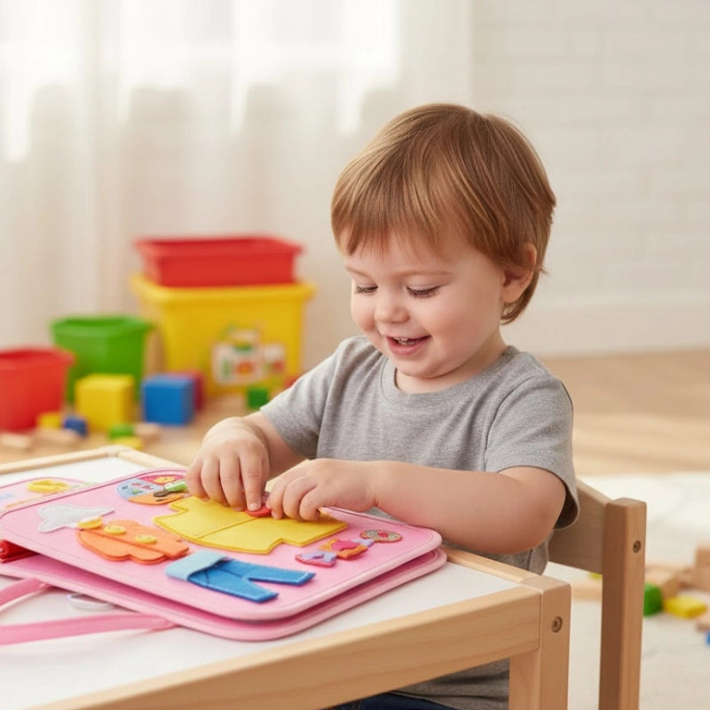 Montessori Busy Learning Board