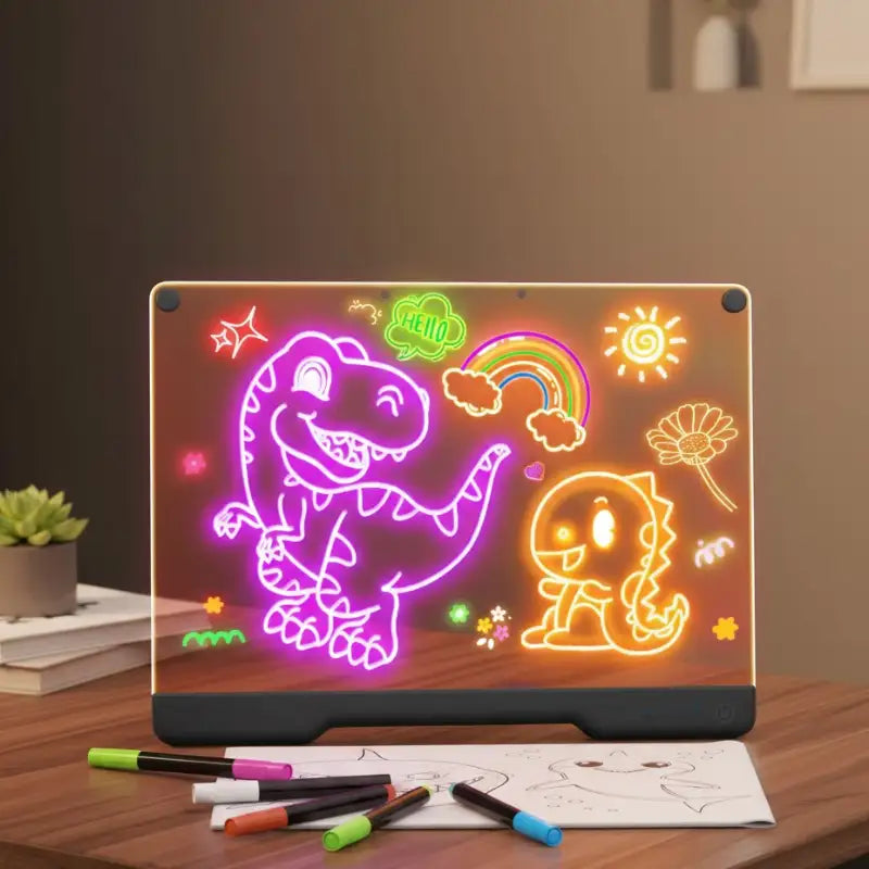 LED Rechargeable Glow Art Board