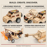 STEM Wooden Car Builder Kit