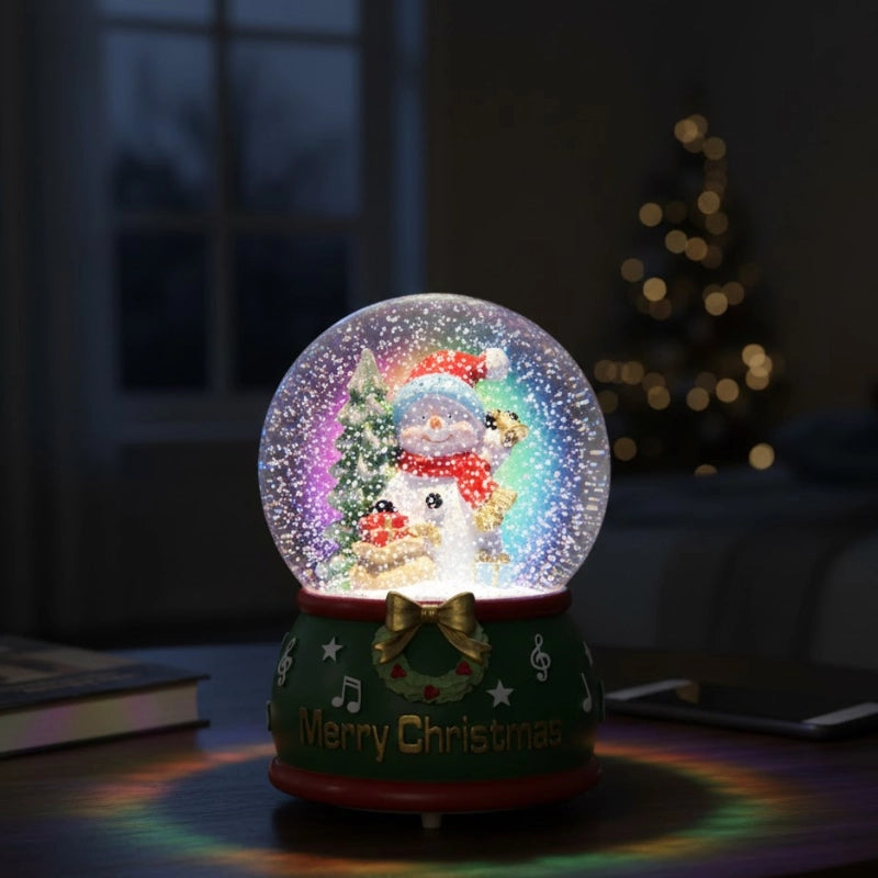 Holiday Musical Snow Globe
