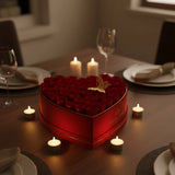 Forever Heart Rose Box