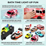 Light-Up Bath Car Set
