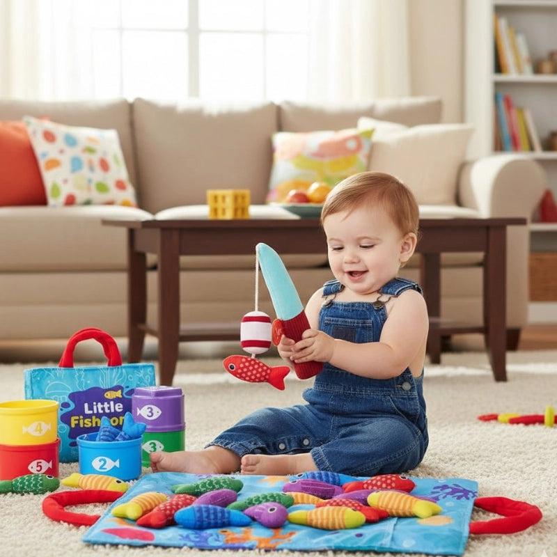 Montessori Fishing Play Set