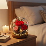 Eternal Rose Glass Dome