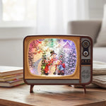 Musical TV Snow Globe