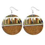 Book Lover Drop Earrings