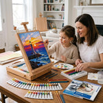 Tabletop Mixed Media Easel Set