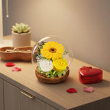 Eternal Rose Glass Dome