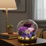 Eternal Rose Glass Dome