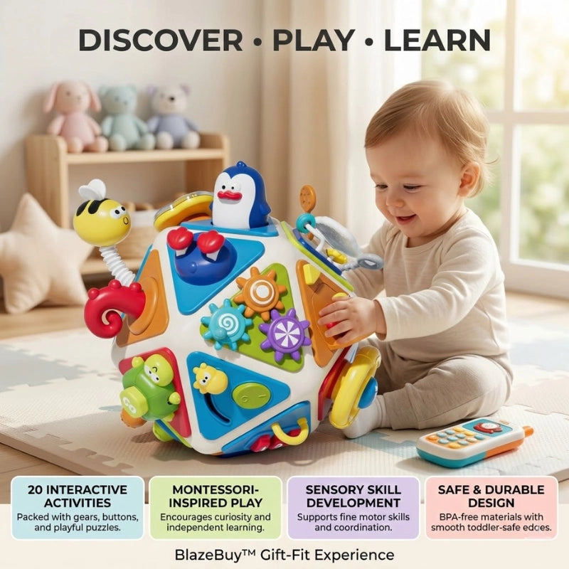 Toddler Activity Learning Cube