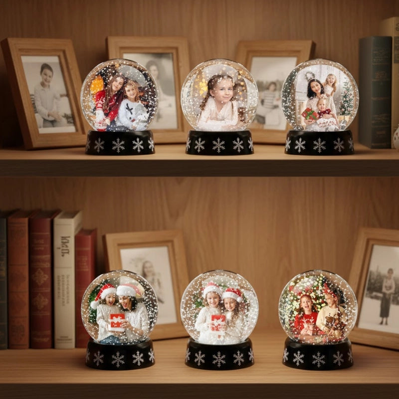 Double Sided Photo Snowglobe
