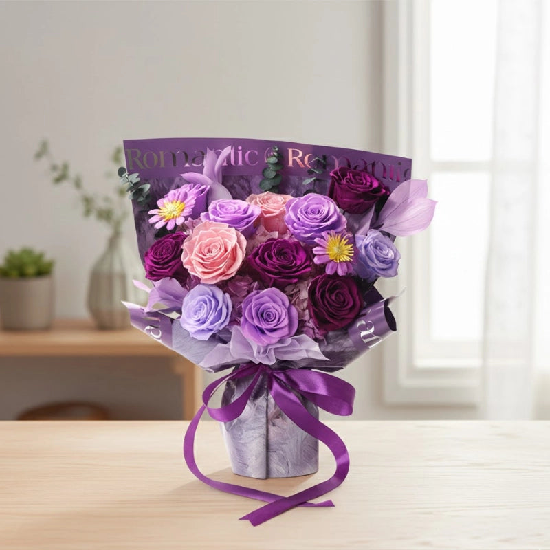 Everlasting Preserved Flower Bouquet