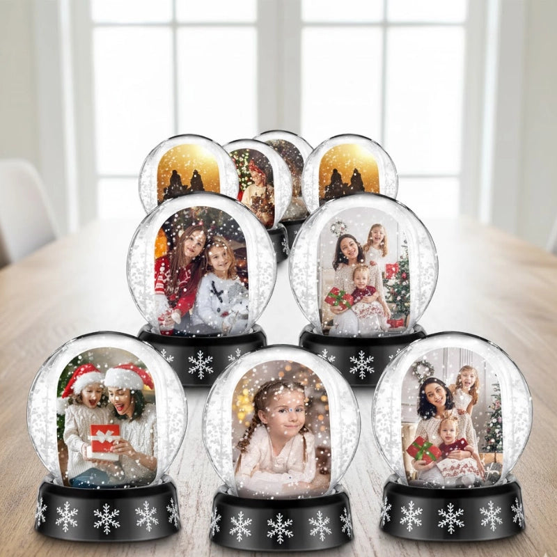 Double Sided Photo Snowglobe
