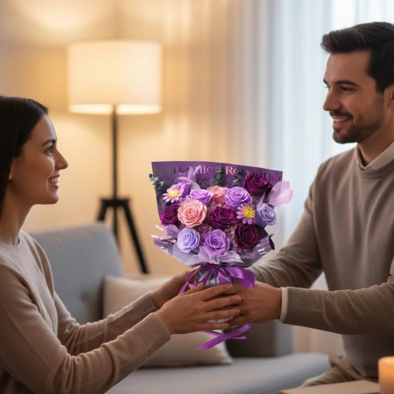 Everlasting Preserved Flower Bouquet