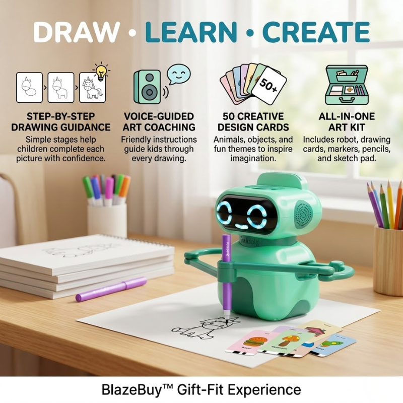 Interactive Drawing Robot Toy