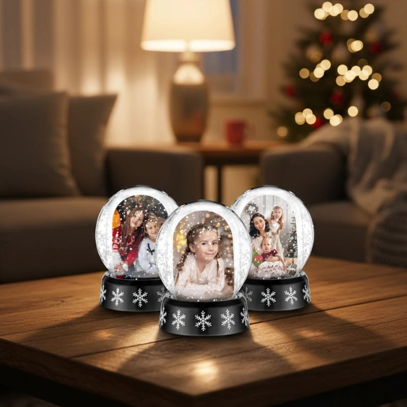 Double Sided Photo Snowglobe