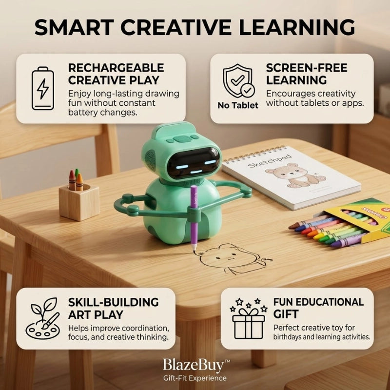 Interactive Drawing Robot Toy