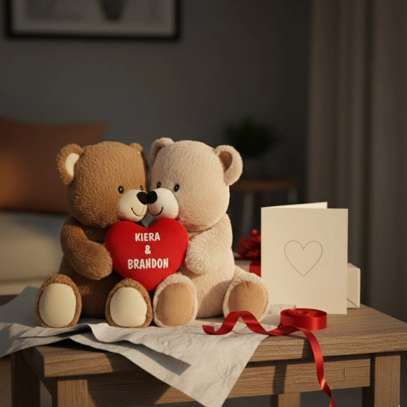 Personalized Couple Plush Keepsakes