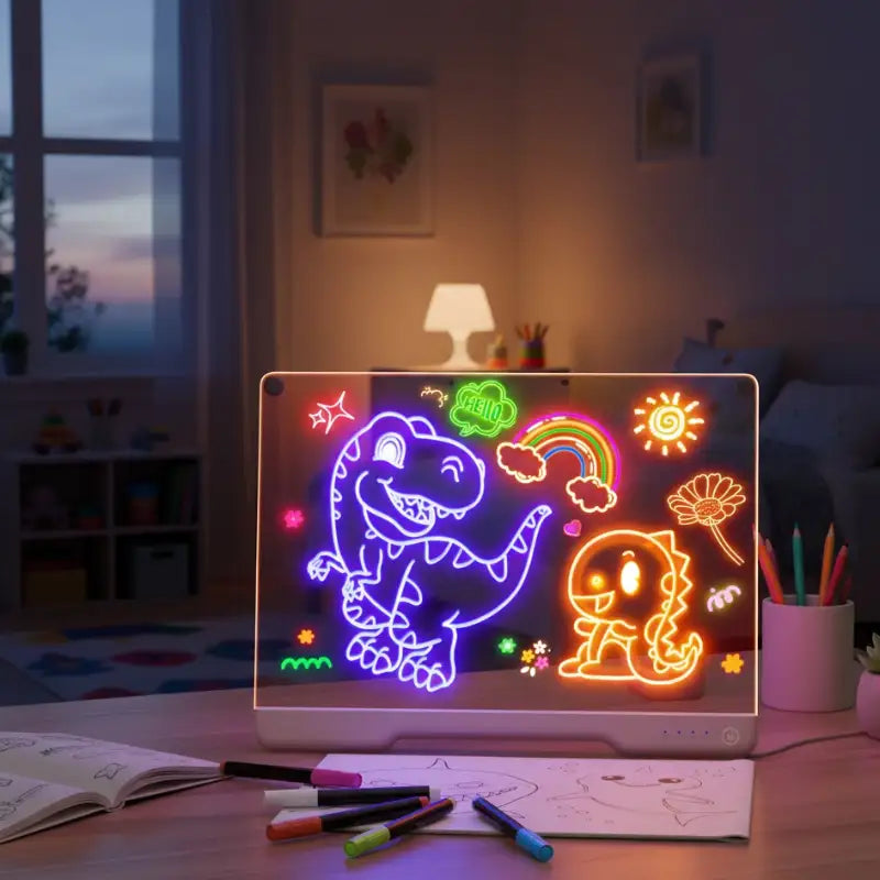 LED Rechargeable Glow Art Board