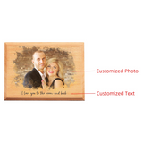 Custom™ Wooden Photo Frame