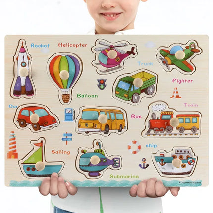 Montessori Magic™ Wooden Puzzles