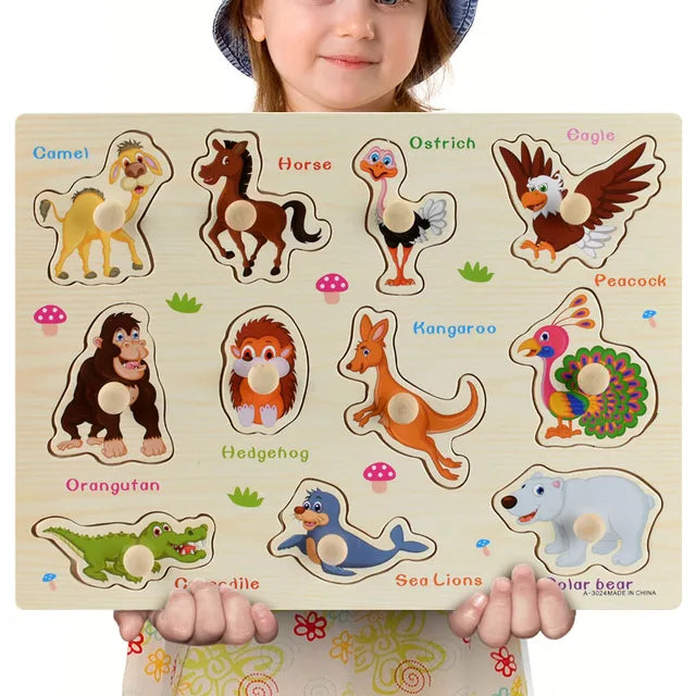 Montessori Magic™ Wooden Puzzles