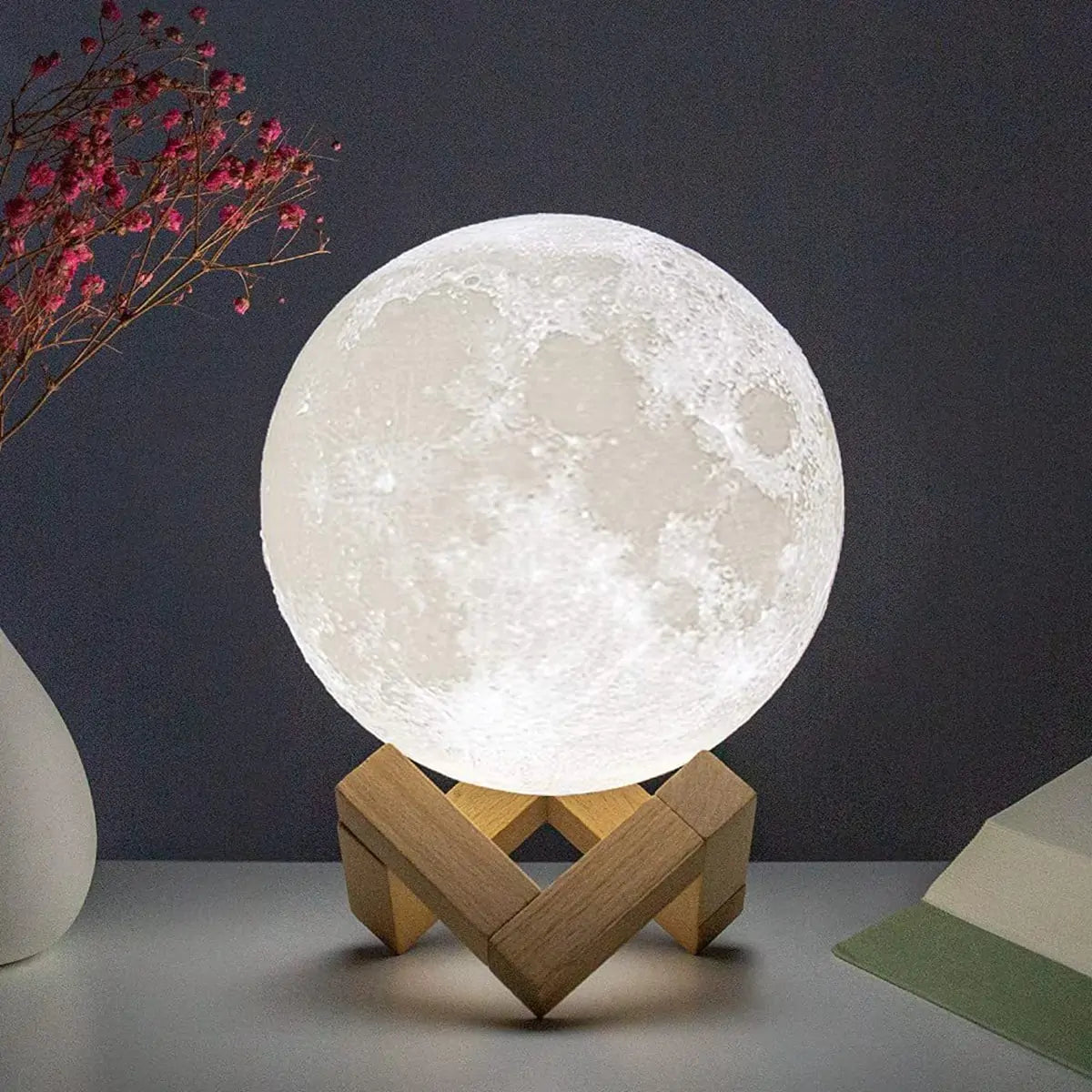 LOGROTATE Moon Lamp