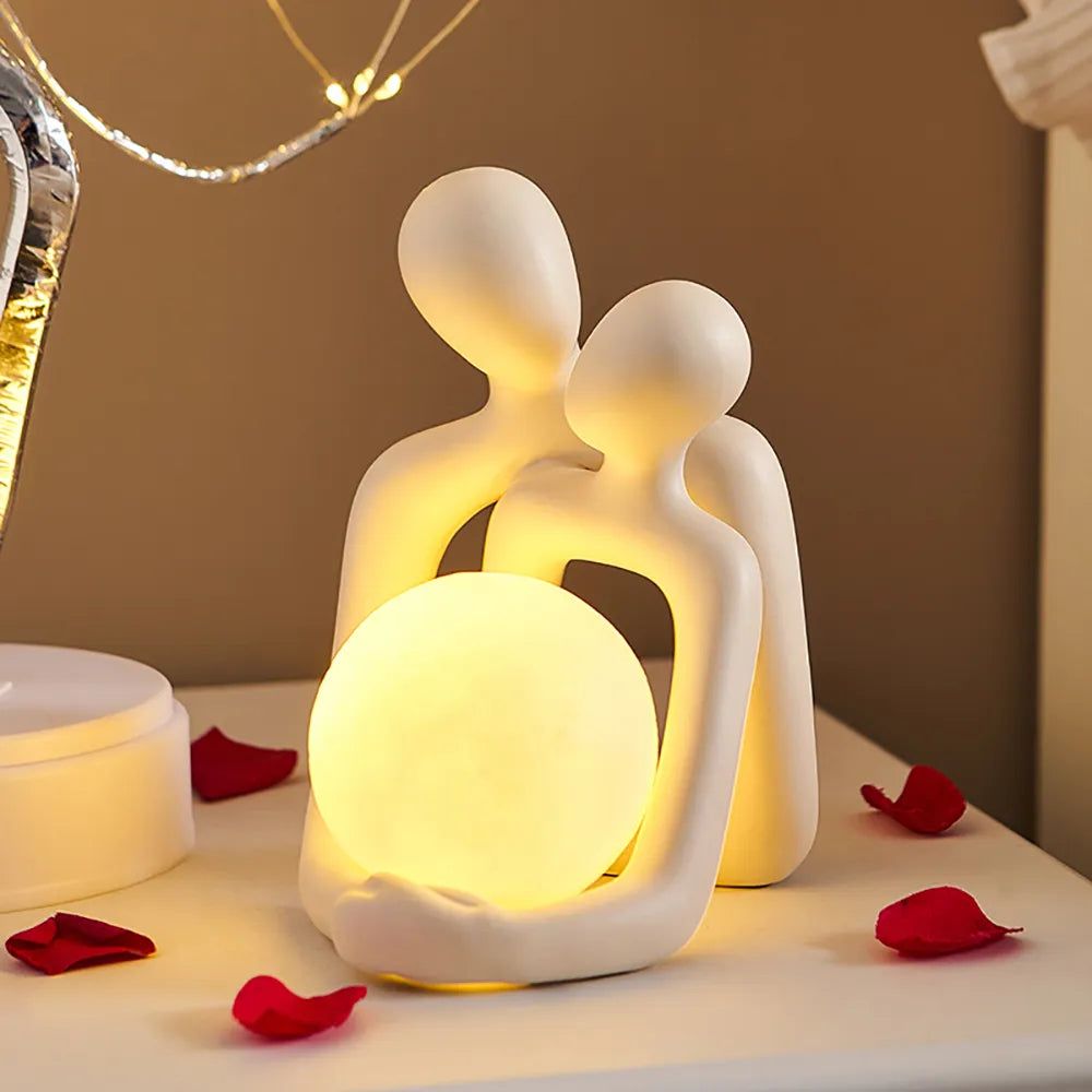 Ceramic Love Light Sculpture