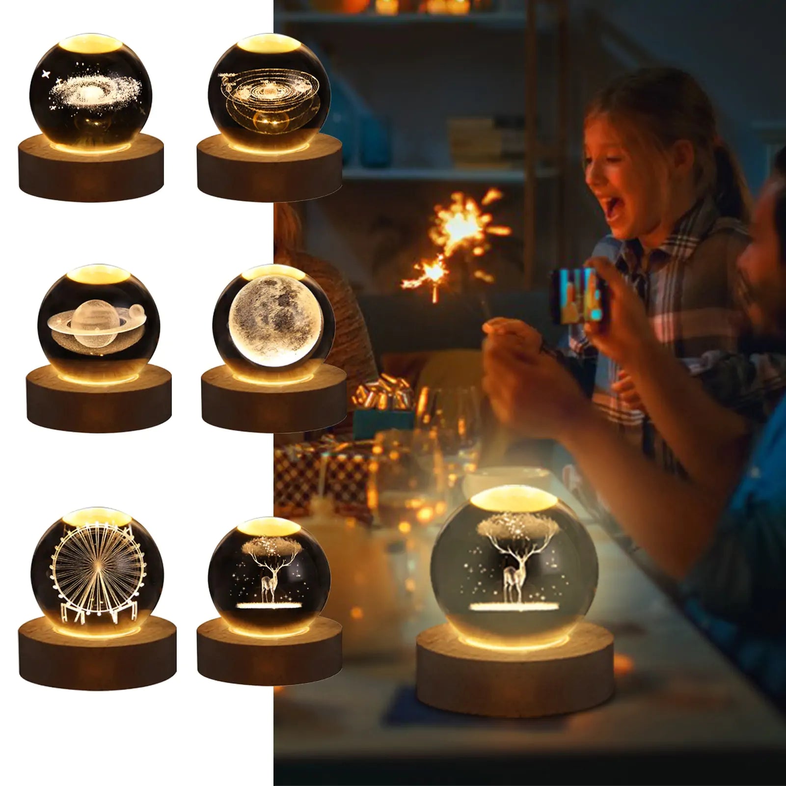 Crystal Universe Light Globe