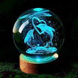 Dolphin Crystal Ball Lamp